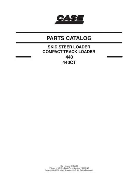 case 440 skid steer repair manual